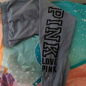 Pink sweats